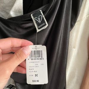 Black- mini dress from Windsor super cute